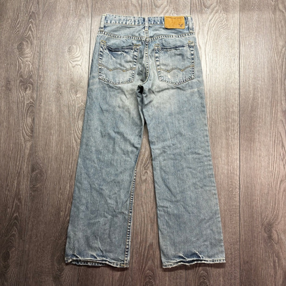 American Eagle Bootcut Jeans Light Wash Denim Vintage Y2K 26/28